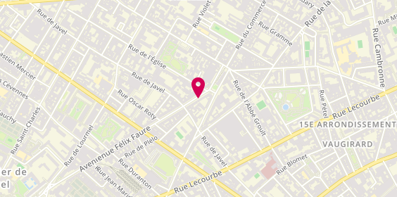Plan de ORPI l'Agence Félix Faure Immobilier Paris 15eme, 7 avenue Félix Faure, 75015 Paris