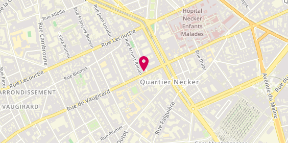 Plan de Poiret Immobilier, 174 Rue de Vaugirard, 75015 Paris