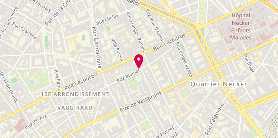 Plan de Agence Blomet, 40 Rue Blomet, 75015 Paris