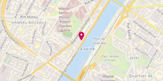 Plan de Fihman Eveline, 124 Quai Louis Blériot, 75016 Paris