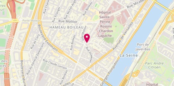 Plan de Picard S.A.S, 8 grande rue Av Villa de la Reunion, 75016 Paris