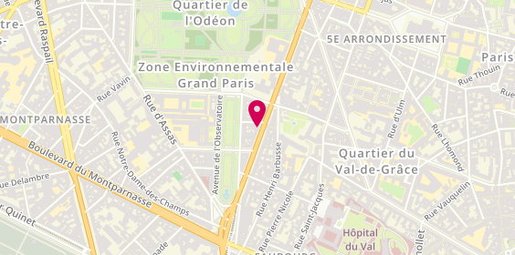 Plan de Nouvelle Demeure, 74 Boulevard Saint-Michel, 75006 Paris