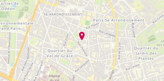 Plan de La Maison de l'Union, 5 Rue Amyot, 75005 Paris