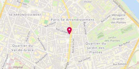 Plan de Coben Immobilier, 66 Rue Monge, 75005 Paris
