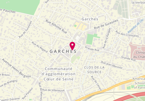Plan de Coeur en Seine Immobilier, 8 avenue du Maréchal Leclerc, 92380 Garches