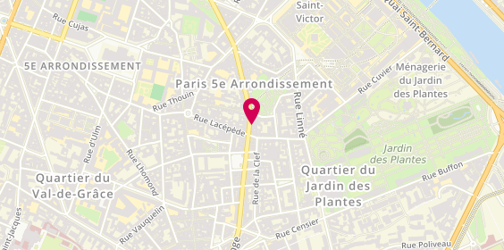 Plan de Axium, 63 Rue Monge, 75005 Paris