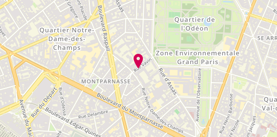 Plan de Vaneau 6ème Luxembourg, 13 Rue Vavin, 75006 Paris