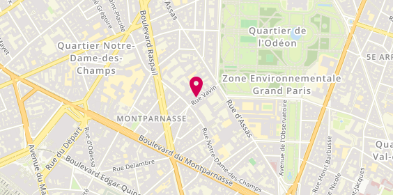 Plan de Dauphine Rive gauche | Vavin - Paris 6, 12 Rue Vavin, 75006 Paris