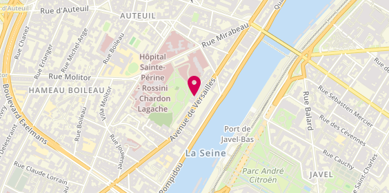 Plan de A S T O R, 106 avenue de Versailles, 75016 Paris