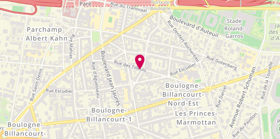Plan de Gessim, 42 Rue Gambetta, 92100 Boulogne-Billancourt