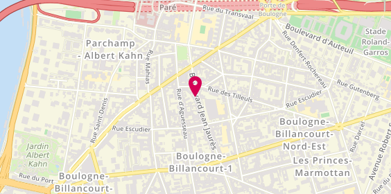 Plan de Foncia, 12 Boulevard Jean Jaurès, 92100 Boulogne-Billancourt