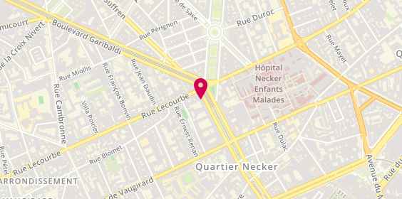 Plan de Lixandre Immobilier, 6 Boulevard Pasteur, 75015 Paris