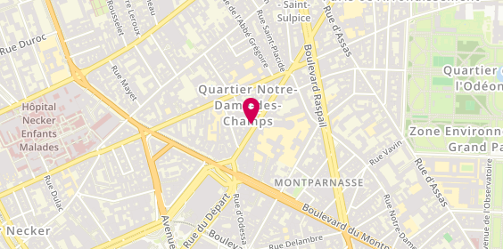 Plan de Modelfi, 142 Rue de Rennes, 75006 Paris