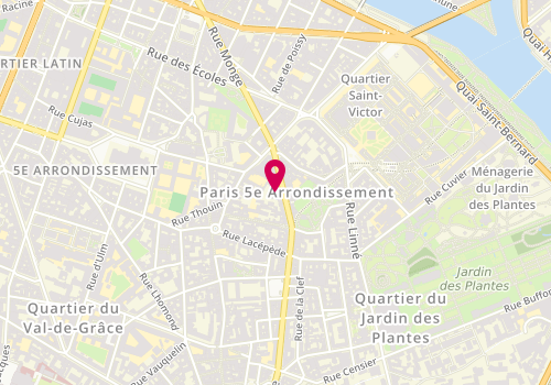 Plan de Laforêt, 44 Rue Monge, 75005 Paris