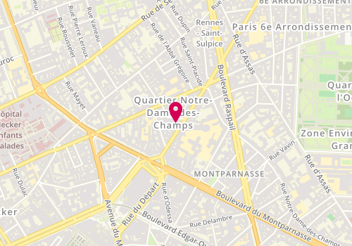 Plan de M2 Conseils Immobiliers, 140 Bis Rue de Rennes, 75006 Paris