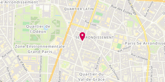 Plan de L'Immobilier de la Sorbonne, 1 Rue Royer-Collard, 75005 Paris