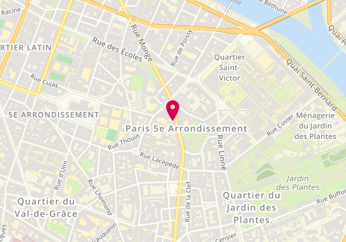 Plan de Monge Patrimoine, 38 Rue Monge, 75005 Paris