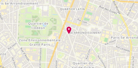 Plan de De Ferla, 13 Rue Gay-Lussac, 75005 Paris