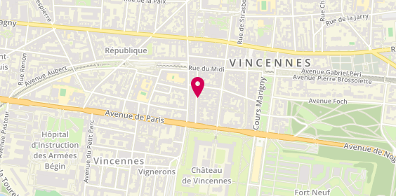 Plan de Coup de Coeur Immobilier, 14 Rue Robert Giraudineau, 94300 Vincennes