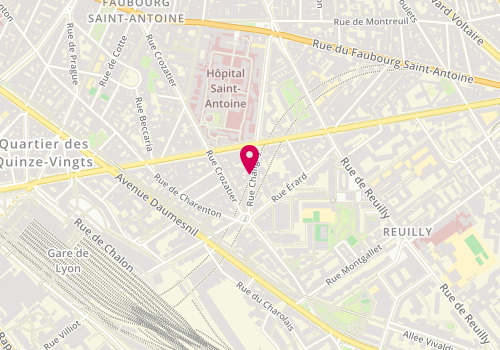 Plan de Masson Immobilier, 13 Chaligny, Bis, 75012 Paris