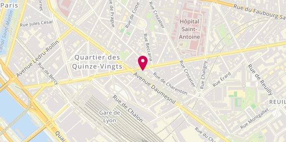 Plan de Up'immo-Luna Immobilier-Immo Factory, 44-46 Boulevard Diderot, 75012 Paris