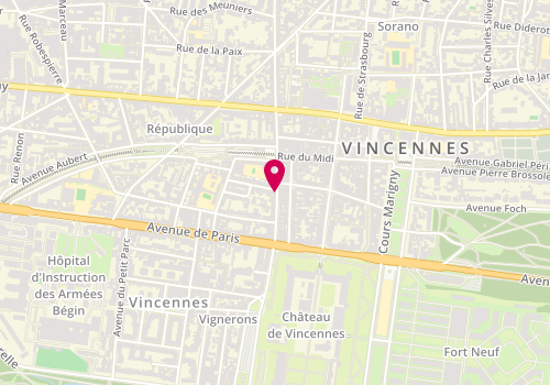 Plan de Et Apres, 11 Rue de Montreuil, 94300 Vincennes