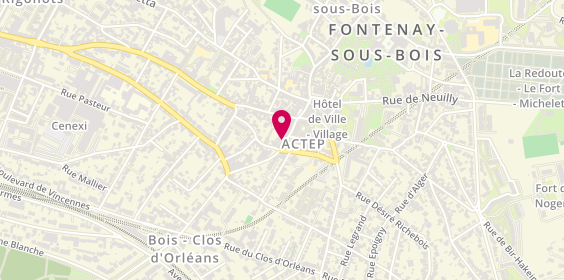 Plan de Stéphane Plaza Immobilier, 18 Rue Notre Dame, 94120 Fontenay-sous-Bois