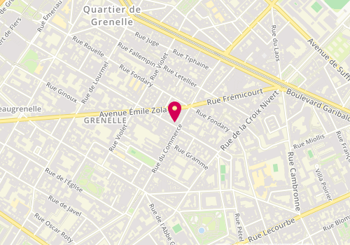 Plan de Ylp Paris Immobilier, 111 Rue du Théâtre, 75015 Paris