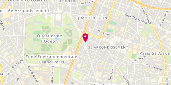 Plan de Odéon Immobilier, 9 Rue Gay-Lussac, 75005 Paris