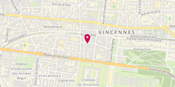 Plan de Bientôt Chez Vous, 7 Rue Saulpic, 94300 Vincennes