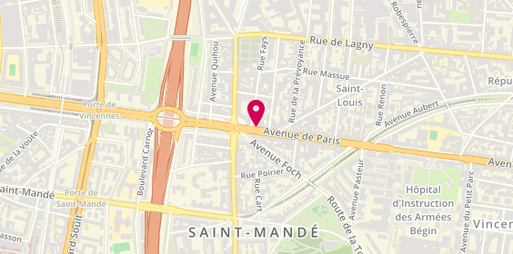 Plan de Pif Immobilier /Paris Immobilier Foncier /Batimmo, 172 avenue de Paris, 94300 Vincennes