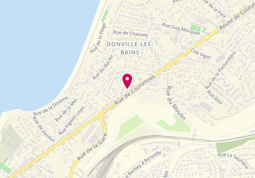 Plan de Loslier Immobilier, 93 Bis Route de Coutances, 50350 Donville-les-Bains