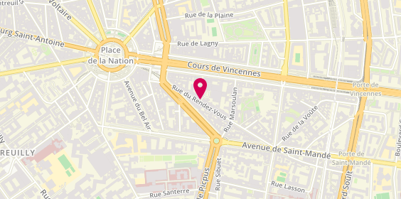 Plan de Novotim, 60 Rue du Rendez-Vous, 75012 Paris