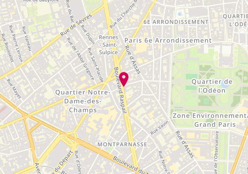 Plan de Orpi Agences No1, 97 Boulevard Raspail, 75006 Paris