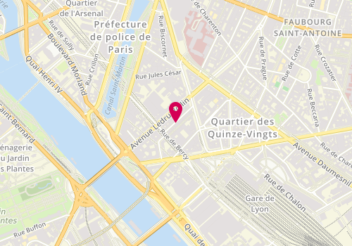 Plan de Plusse - Agence de gestion locative à Paris, 10 Rue d'Austerlitz, 75012 Paris