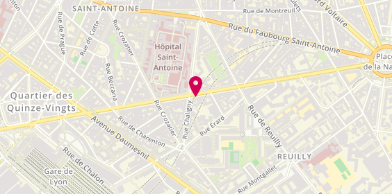 Plan de Globe, 90 Boulevard Diderot, 75012 Paris