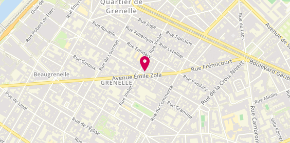 Plan de Era Emile Zola Immobilier / Houdayer Cti, 91 Rue du Théâtre, 75015 Paris