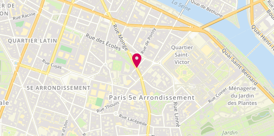 Plan de Étude Monge, 27 Rue Monge, 75005 Paris