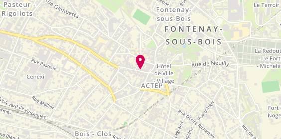Plan de Lc Immo, 12 Rue Mauconseil, 94120 Fontenay-sous-Bois