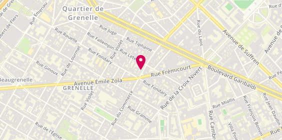 Plan de Alexandre Gouin Conseil Immobilier, 30 Rue du Commerce, 75015 Paris