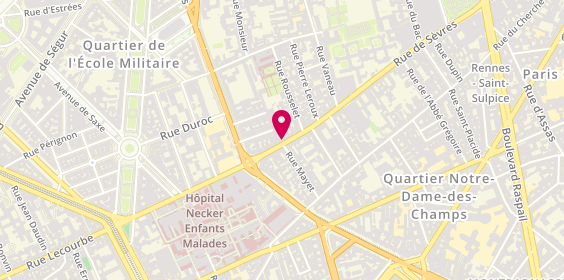 Plan de Appartements de Famille, 78 Rue de Sèvres, 75007 Paris