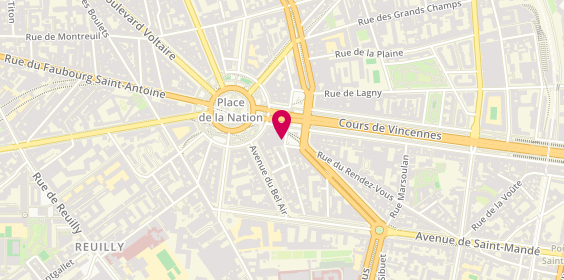 Plan de Safima, 87 Boulevard de Picpus, 75012 Paris