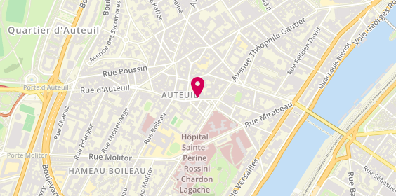 Plan de Era Immobilier, 12 Rue d'Auteuil, 75016 Paris
