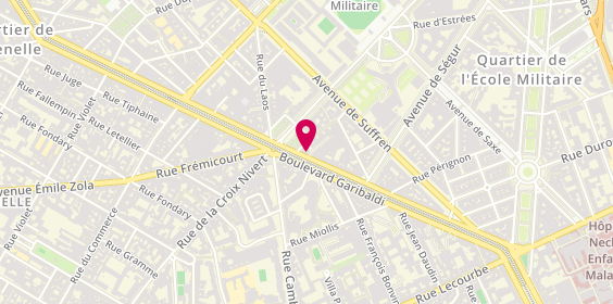 Plan de Vecteur Immobilier, 3 Boulevard Garibaldi, 75015 Paris