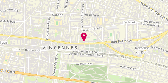 Plan de Immo Services, 44 Rue de Fontenay, 94300 Vincennes