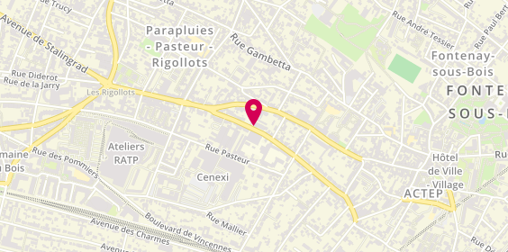 Plan de Gestimmo 94, 36 Rue Pierre Dulac, 94120 Fontenay-sous-Bois