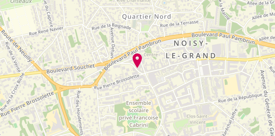 Plan de Direct Agence Immobilière, 83-85 Boulevard Souchet
4 Rue Roger Cailteux, 93160 Noisy-le-Grand