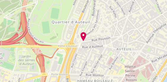 Plan de Apia, 56 Rue Poussin, 75016 Paris