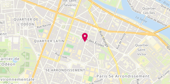 Plan de First Address, 22 Rue des Carmes, 75005 Paris