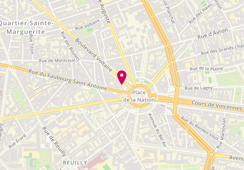 Plan de Service Immobilier Parisien, 3 Nation, 75011 Paris